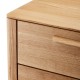 komoda dębowa Aalborg z szufladami 118 cm belbazaar