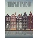 Amsterdam plakat VISSEVASSE
